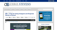 Desktop Screenshot of chrisstevens.org